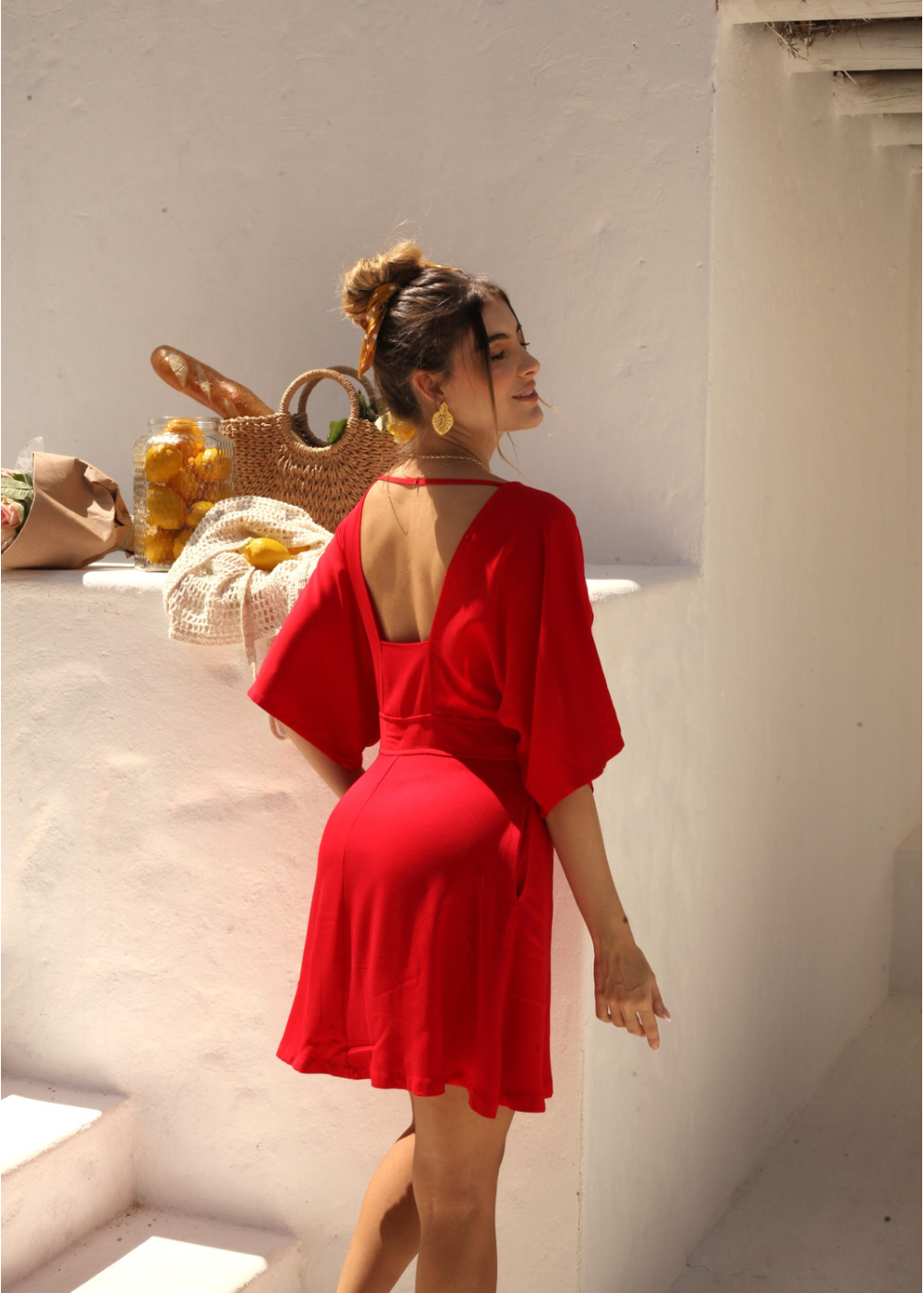 Olivia Red Dress