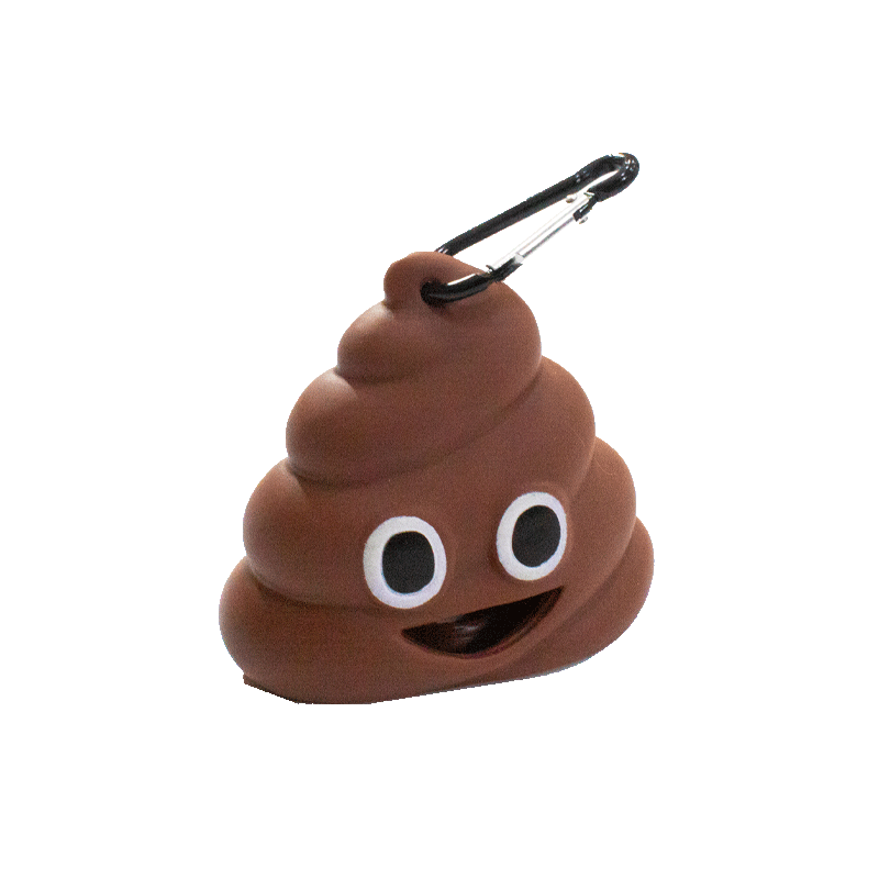 Imagen del producto: Portabolsas Emoji POOP